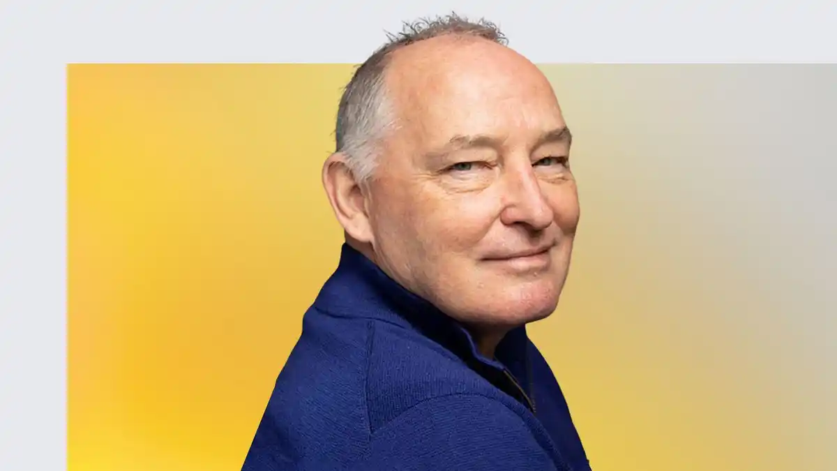 BBC chief football writer Phil McNulty against a yellow background