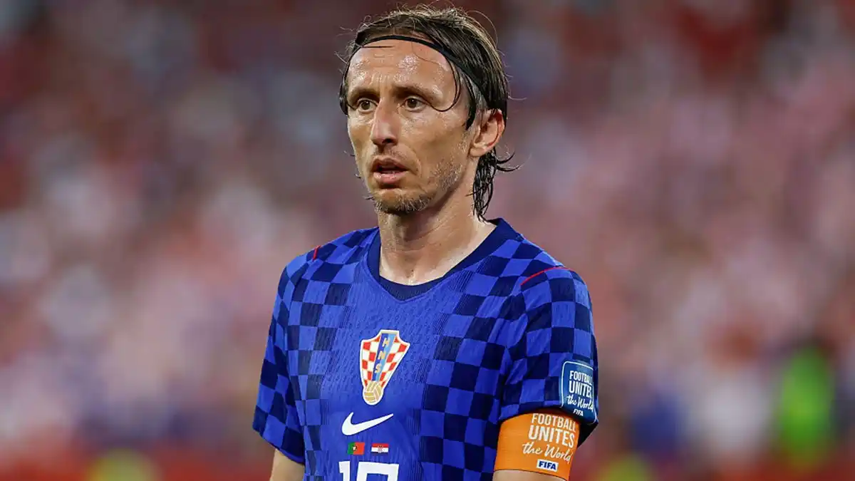 Croatia captain Luka Modric at the 2026 World Cup