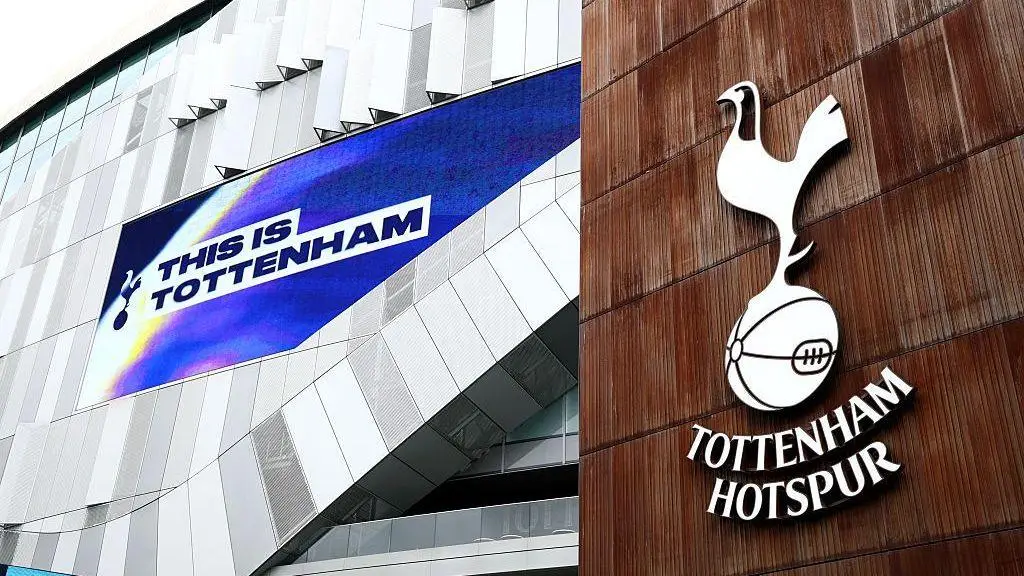 An outside view of the Tottenham Hotspur Stadium